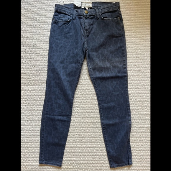 NWT current Elliot animal print jeans size 27 - Picture 1 of 6